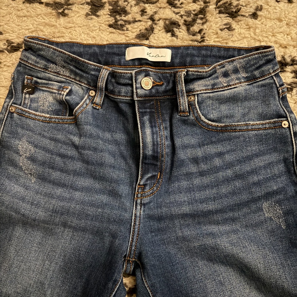 Kancan 9/28 Medium Dark Blue Denim Jeans